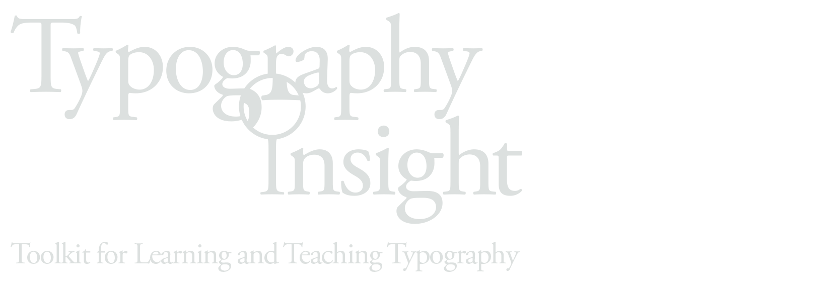 Typography Insight for iPad, iPhone, iOS, Mac OS